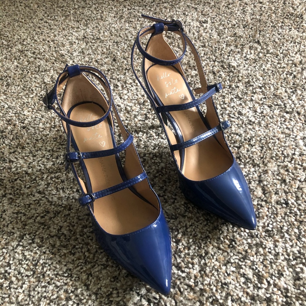 NWOB Banana Republic Hello Sole Mate Cobalt Shoes